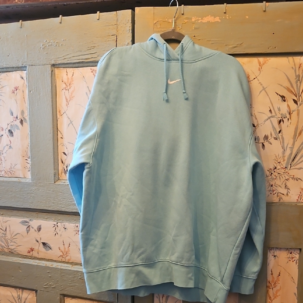 Nike Light Blue Hoodie